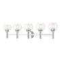 Z-Lite Sutton 5 Light 40" Wide Vanity Light Chrome