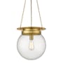 Z-Lite Calhoun 13" Wide Pendant Heritage Brass