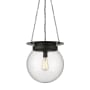 Z-Lite Calhoun 13" Wide Pendant Matte Black