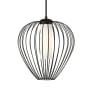 Z-Lite Savanti 18" Wide Pendant Matte Black
