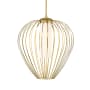 Z-Lite Savanti 18" Wide Pendant Modern Gold