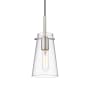 Z-Lite Kira 5" Wide Mini Pendant with Shade Brushed Nickel