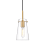 Z-Lite Kira 5" Wide Mini Pendant with Shade Modern Gold