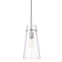 Z-Lite Kira 7" Wide Mini Pendant with Shade Brushed Nickel