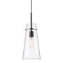 Z-Lite Kira 7" Wide Mini Pendant with Shade Matte Black