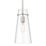 Z-Lite Kira 7" Wide Mini Pendant Brushed Nickel