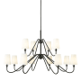 Z-Lite Gianna 12 Light 61" Wide Chandelier Matte Black
