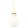 Z-Lite Newbury 8" Wide Mini Pendant Modern Gold