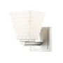 Z-Lite Annalise 7" Tall Bathroom Sconce Brushed Nickel