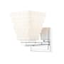Z-Lite Annalise 7" Tall Bathroom Sconce Chrome