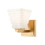 Z-Lite Annalise 7" Tall Bathroom Sconce Modern Gold