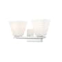 Z-Lite Annalise 2 Light 7" Wide Vanity Light Chrome