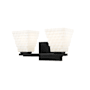 Z-Lite Annalise 2 Light 7" Wide Vanity Light Matte Black