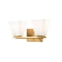 Z-Lite Annalise 2 Light 7" Wide Vanity Light Modern Gold