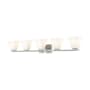 Z-Lite Annalise 5 Light 7" Wide Vanity Light Brushed Nickel