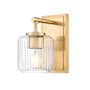 Z-Lite Landon 9" Tall Bathroom Sconce Modern Gold