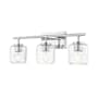 Z-Lite Landon 3 Light 24" Wide Vanity Light Chrome