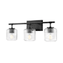 Z-Lite Landon 3 Light 24" Wide Vanity Light Matte Black