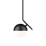 Z-Lite Realm Sphere 9" Wide Mini Pendant Matte Black