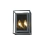Z-Lite Infinity 2 Light 11" Tall Bathroom Sconce Misty Charcoal