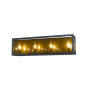 Z-Lite Infinity 4 Light 24" Wide Bath Bar Misty Charcoal