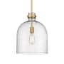 Z-Lite Pearson 12" Wide Pendant Rubbed Brass