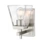 Z-Lite Lauren 9" Tall Wall Sconce Brushed Nickel