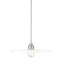 Z-Lite Paloma 24" Wide Pendant with Shade Brushed Nickel
