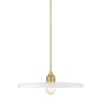Z-Lite Paloma 24" Wide Pendant with Shade Olde Brass