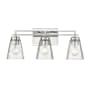 Z-Lite Lyna 3 Light 9" Wide Vanity Light Chrome