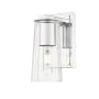 Z-Lite Titus 10" Tall Bathroom Sconce Chrome