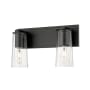 Z-Lite Titus 2 Light 16" Wide Vanity Light Matte Black