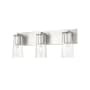 Z-Lite Titus 3 Light 24" Wide Vanity Light Brushed Nickel