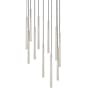 Z-Lite Forest 24" Wide Chandelier Brushed Nickel