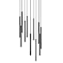 Z-Lite Forest 24" Wide Chandelier Matte Black