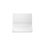 Zephyr Horizon 36 Inch Wide Wall Mounted Range Hood with Tri Level Lighting Matte White