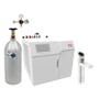 Zip Water HydroTap Elite Plus 1.8 GPM Boiling, Chilled, and Sparkling Water Dispenser Kit - Includes 120V Command Center, One (1) 5lb CO2 Cylinder, and CO2 Regulator Brushed Nickel