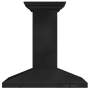 ZLINE 120 - 400 CFM 36 Inch Wide Outdoor Island Range Hood with LED Lights and 4 Speeds Oil Rubbed Bronze