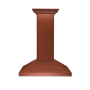 ZLINE 120 - 400 CFM 36 Inch Wide Outdoor Island Range Hood with LED Lights and 4 Speeds Copper