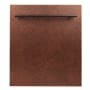 ZLINE 24 Inch Wide 12 Place Setting Built-In Top Control Dishwasher with Smart Wash Technology Hand Hammered Copper