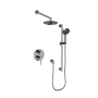 ZLINE El Dorado Pressure Balanced Shower System with Shower Head, Hand Shower, Shower Arm and Hose Chrome