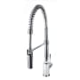 ZLINE Sierra 1.8 GPM Single Hole Pre Rinse Kitchen Sink Faucet Chrome