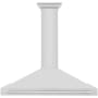 ZLINE 120 - 400 CFM 48 Inch Wide Wall Mounted Range Hood with Baffle Filters and 4 Speeds Stainless Steel