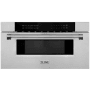 ZLINE 30 Inch Wide 1.2 Cu. Ft. 1000 Watt Drawer Microwave with Auto-Touch Open / Close Stainless Steel