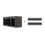 ZLINE 30 Inch Wide 1.55 Cu. Ft. 900 Watt Over the Range Microwave Black Stainless Steel
