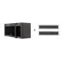 ZLINE 30 Inch Wide 1.55 Cu. Ft. 900 Watt Over the Range Microwave with LCD Display Black Stainless Steel