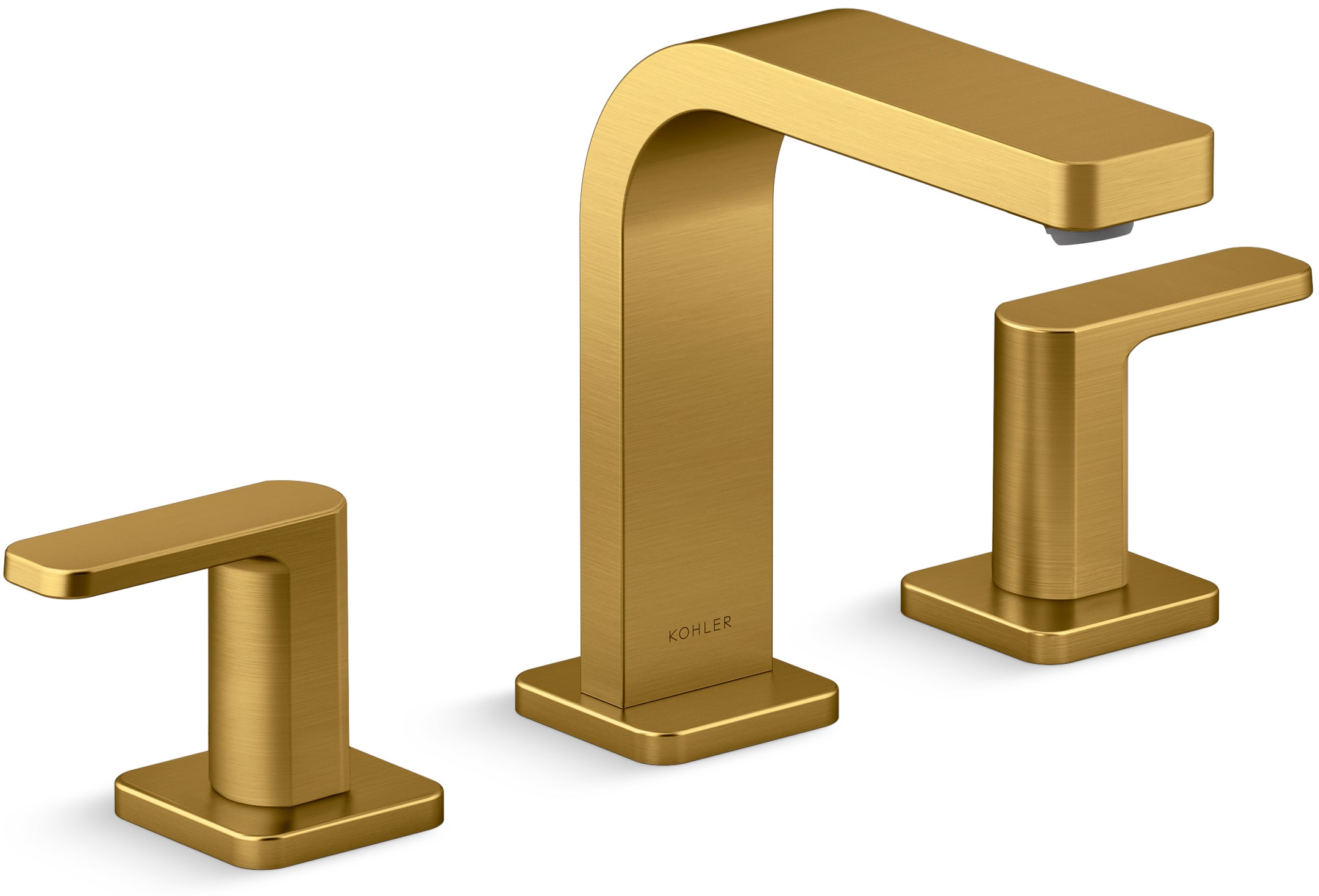 Parallel 1.2 GPM Widespread Bathroom Faucet with Pop-Up Drain Assembly