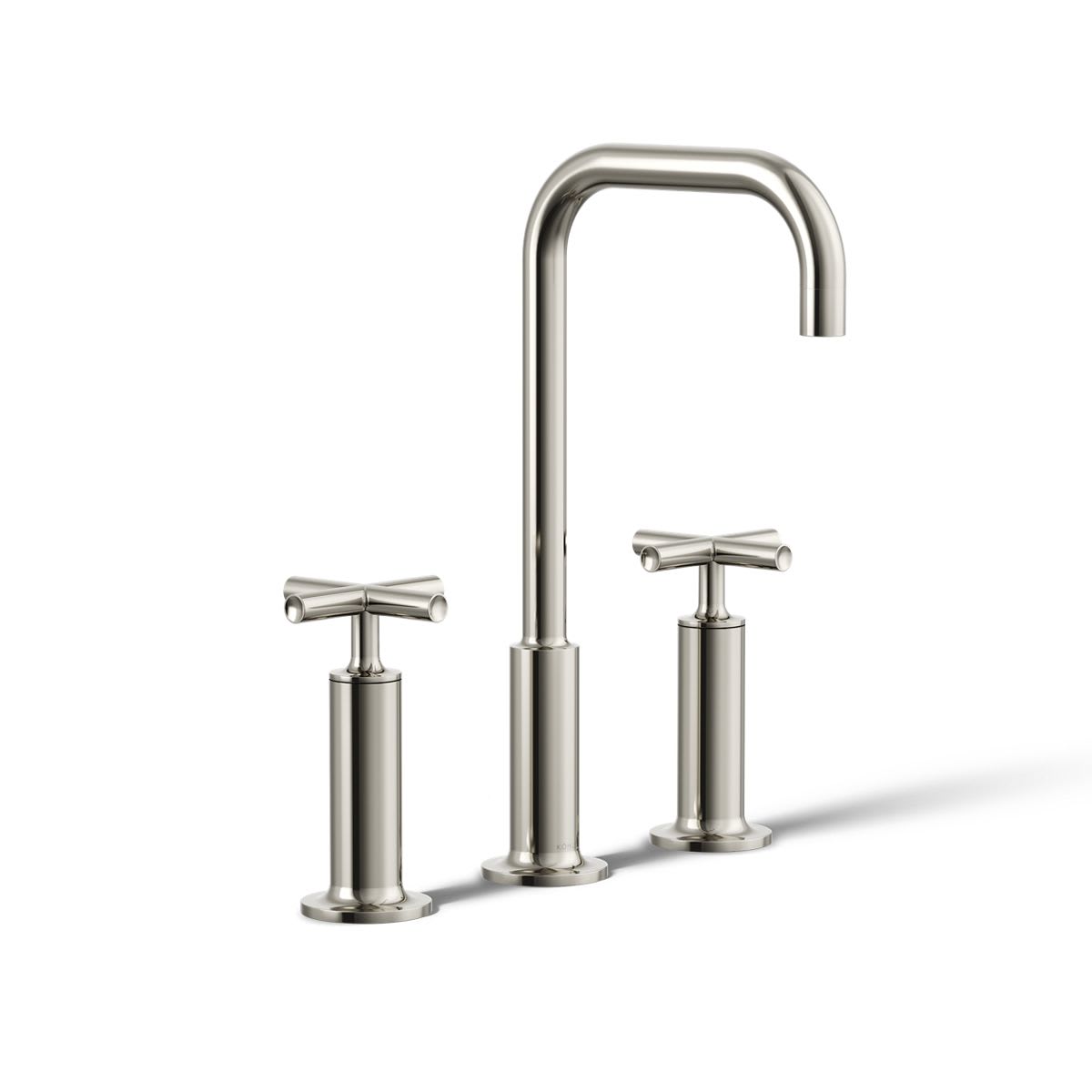 Purist 1.2 GPM Widespread Bathroom Faucet with Pop-Up Drain Assembly