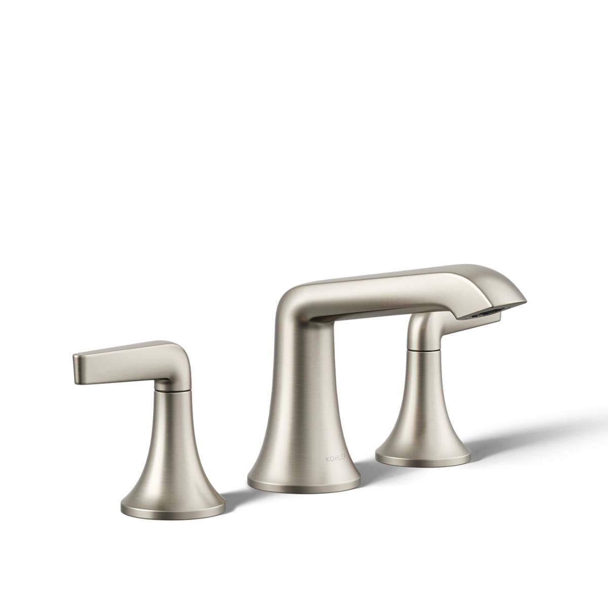 Tempered 1.2 GPM Widespread Bathroom Faucet with UltraGlide and Pop-Up Drain Assembly