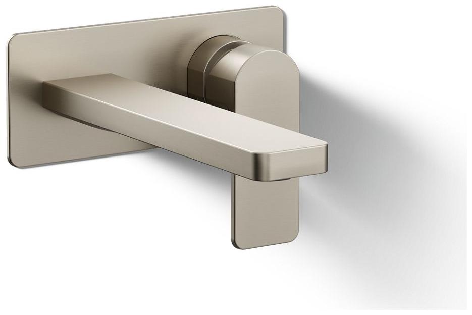 Parallel 1.2 GPM Wall Mounted Centerset Bathroom Faucet